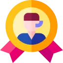 أيقونة شارة التميز والخدمة الموثوقة